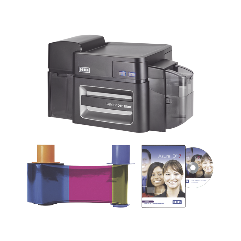50616 Kit de Impresora Profesional de Doble Cara DTC1500/ Borrado información/ Marca de Agua/ Incluye Ribbon y Software