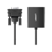 Entrada: VGA Macho / Salida: HDMI Hembra / Resolución de 1080P@60Hz / Puerto Estéreo de 3.5 mm / Plug and Play, Sin Controlador / Longitud del Cable 15 cm. / Incluye Cable de Alimentacion USB / Incluye Cable de Audio de 3.5mm. - Toer