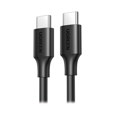 Cable USB-C a USB-C | 1 Metro | Carga Rápida de hasta 60W | Transferencia de datos de 480 Mbps | PD3.0 | QC 4.0/3.0/2.0 | FPC | AFC | Duradero y Flexible| Caja ABS | Cubierta de TPE | Color Negro. - Toer