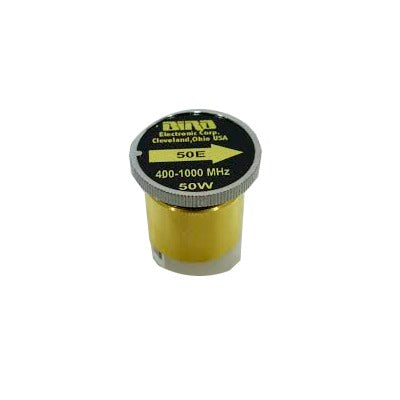 Elemento de 50 Watt para Wattmetro BIRD 43, 400-1000 MHz.