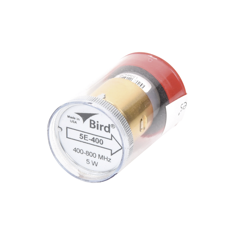 Elemento de 50 Watt en linea 7/8 para Wattmetro BIRD 43 en Rango de Frecuencia de 400 a 800 MHz.