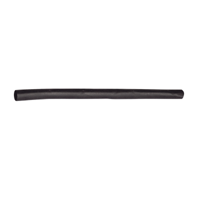 Tubo Termoencogible (Termofit) Negro de 1.2 m, 1/2" de Diámetro, Reduce de 2:1, Poliolefina. - Toer