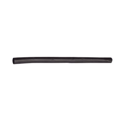 Tubo Termoencogible (Termofit) Negro de 1.2 m, 1/8" de Diámetro, Reduce de 2:1, Poliolefina. - Toer