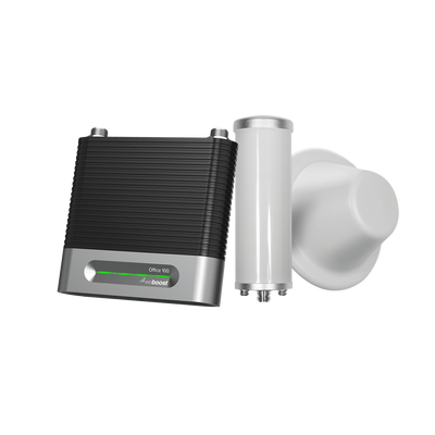 KIT Amplificador de Señal Celular 4G/ 3G, OFFICE 100 | Mejora la Señal Celular de Múltiples Operadores | Cubre áreas de hasta 1200 m²