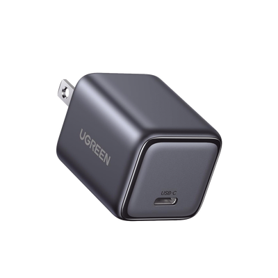 Cargador Mini de 30W | 1 USB-C de Carga Rápida | Tecnología GaN II | Carga Inteligente | Múltiple Protección | Mayor Eficiencia Energética | Tamaño Compacto. - Toer