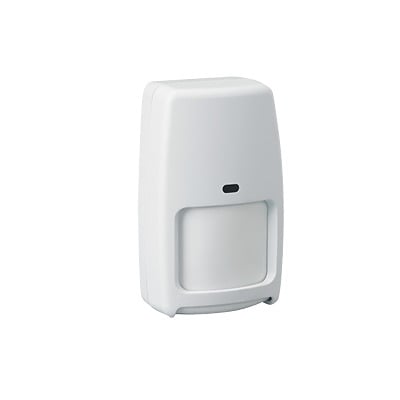 Sensor Inalambrico de Doble Teconolgia Movimiento y Microondas, Angulo de 90º Cobertura de 15m. / Batería de Larga Duración 3-5 años