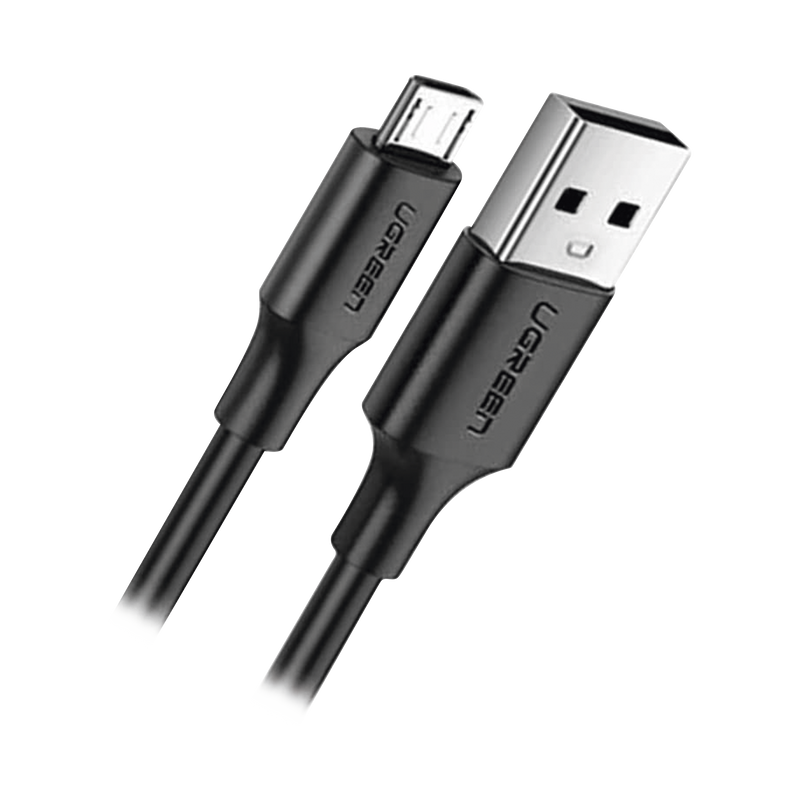 60136 Cable USB-A a Micro USB | 1 Metro | Tecnología de Carga Rápida Qualcomm / QC 3.0/2.0 | Recarga hasta 18W | Transmisión de Datos hasta 480Mbps | Tecnología de Carga Segura | Hasta 5,000 Flexiones | ABS y PVC de Alta Duraci&o