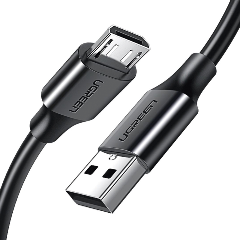 60138 Cable USB-A a Micro USB | 2 Metros | Tecnología de Carga Rápida Qualcomm / QC 3.0/2.0 | Recarga hasta 18W | Transmisión de Datos hasta 480Mbps | Tecnología de Carga Segura | Hasta 5,000 Flexiones | ABS y PVC de Alta Duraci&