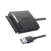Adaptador USB 3.0 a SATA III | Compatible con Disco Duro HDD y SSD de 2.5" y 3.5" de hasta 12 TB | Velocidad USB 3.0 de hasta 5 Gbps | Alta Velocidad con UASP & TRIM | Cable de 50 cm. - Toer
