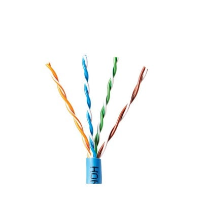 6360-2106/1000 Bobina de Cable de 305 Metros / UTP Cat6 / Color Azul / UL, CMR, SPNLS / Probado a 350 Mhz / Para Aplicaciones de CCTV, Redes de datos, IP Megapixel, Control RS485