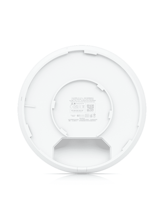 UBIQUITI UAP-AC-PRO - UniFi AC: Access Point inalámbrico para interiores con doble banda 802.11ac, MIMO 3x3, potencia de 22 dBm, hasta 1750 Mbps. Incluye Inyector PoE
