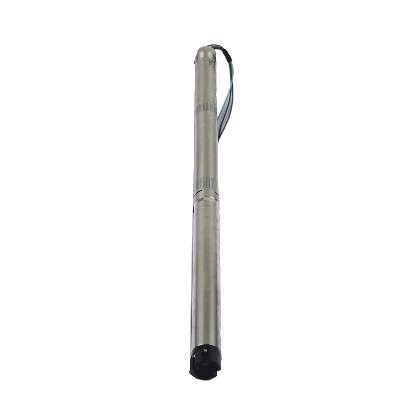 6SQF-3 Bomba Sumergible Solar de 1.4 KW , Admite entrada AC 90-240v , Tensión nominal CC 30-300v, 3600rpm