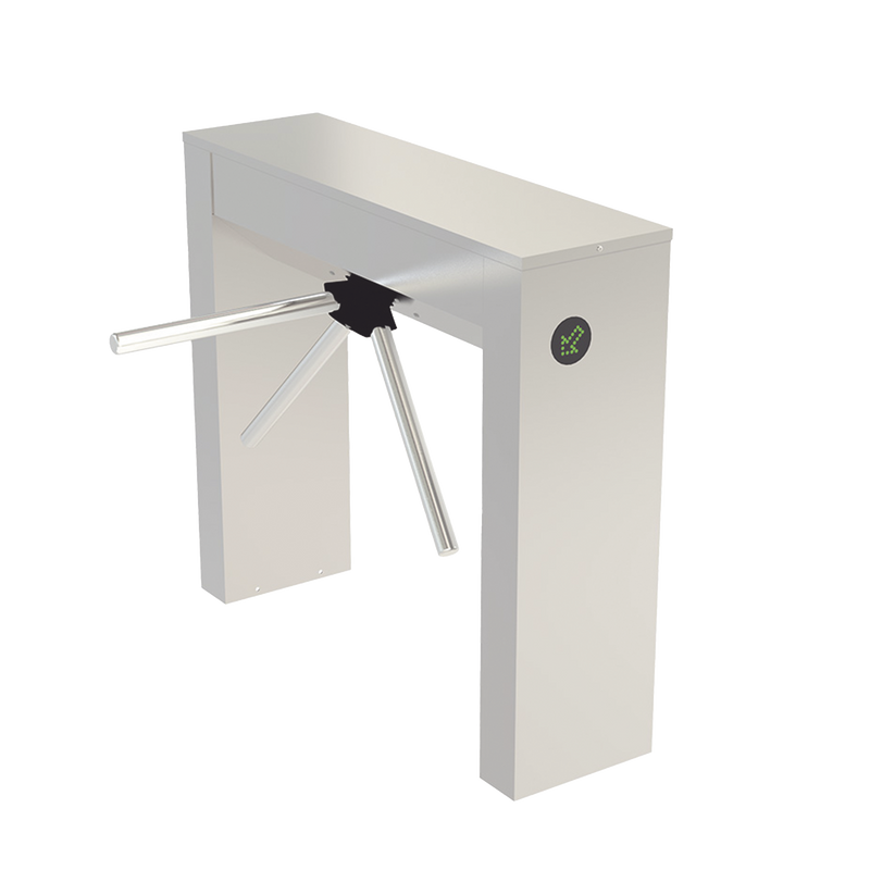 700EN1S Torniquete Trípode Bidireccional de Acero Inoxidable Con Indicadores de Paso / Para Aplicaciones de Interior y Exterior Protegido / Tipo Puente