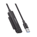 Cable Adaptador SATA a USB 3.0 | SATA 3.0/2.0 | Soporta HDD y SSD de 2.5" | Soporta S.M.A.R.T, TRIM, UASP | No Requiere Adaptador de Corriente | Cable 50 cm. - Toer