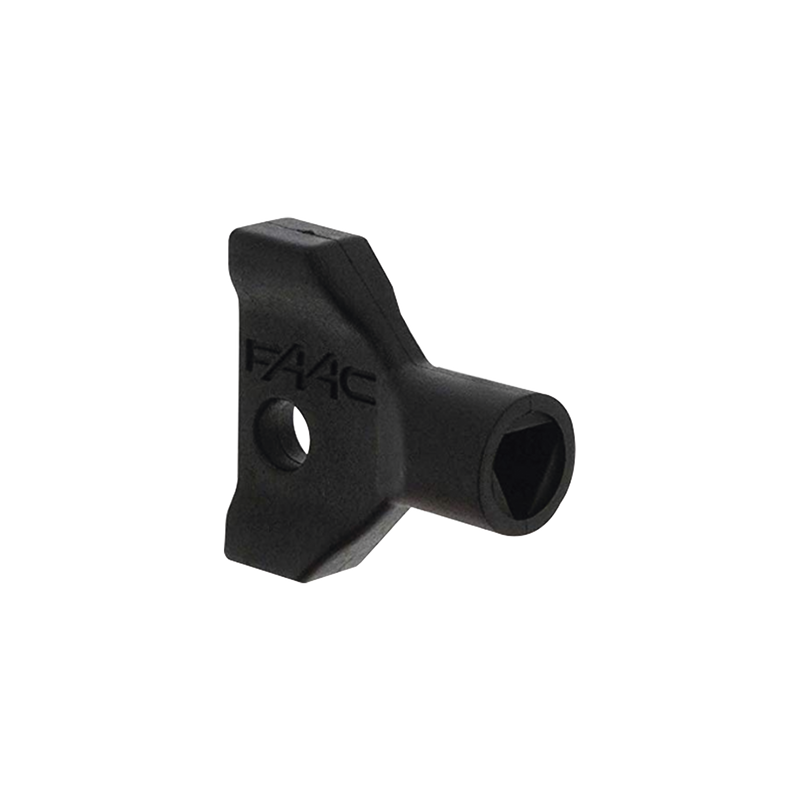 713002 Llave Triangular de Desbloqueo Para barreras FAAC