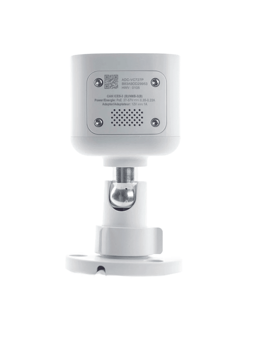 ALARM.COM ADCV727P- Camara bullet Exterior + Poe ( Pro ) + audio 2 vias 2 Mp Compatible Con Aplicación De Alarm.Com