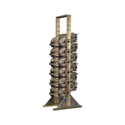 Combinador TX/RX, 8 canales, 406-512 MHz, 150 Watt, 125 KHz Tx-Tx, Cav.10" Diam. "Peg Rack", N Hembras