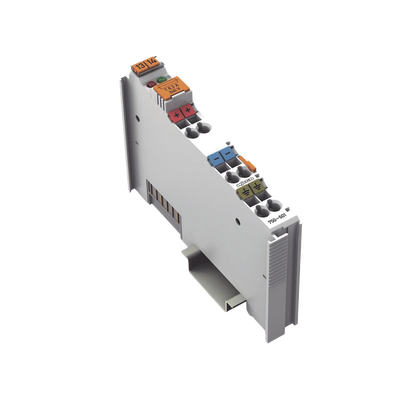 Módulo de Alimentación I/O System / 24 VDC / 6.3 A / Portafusible T 6.3 A / 3 Contactos de Puenteo / LED Indicadores / Protección IP20 / Montaje Riel DIN