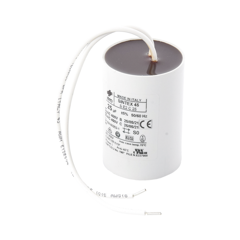 7601355 Capacitor de Arranque de 8 uF Para Barreras FAAC 620 y Barreras 640