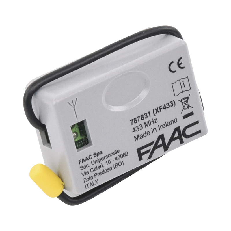 787831 Receptor inalámbrico XF 433 para operador FAAC S418