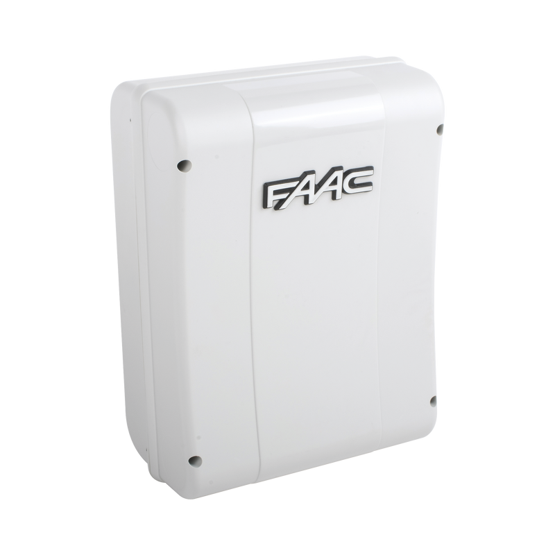 7902862 Cuadro de mando FAAC E024S para operadores abatibles  FAAC S418 y FAAC 770N