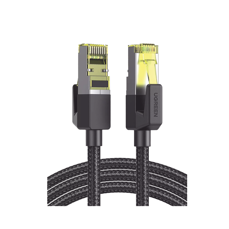 80425 Cable Ethernet Cat7 CLASSâ? F/FTP Redondo con Malla de Nylon 5 Metros