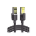 Cable Ethernet Cat7 CLASSâ… F/FTP Redondo con Malla de Nylon 5 Metros - Toer