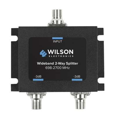Divisor de Potencia Coaxial 2 Vías / 698-2700 MHz / 75 Ohm / Pérdida por División 3 dB / Aislamiento ≥20 dB / Conector F-hembra / Diseño Microstrip - Toer