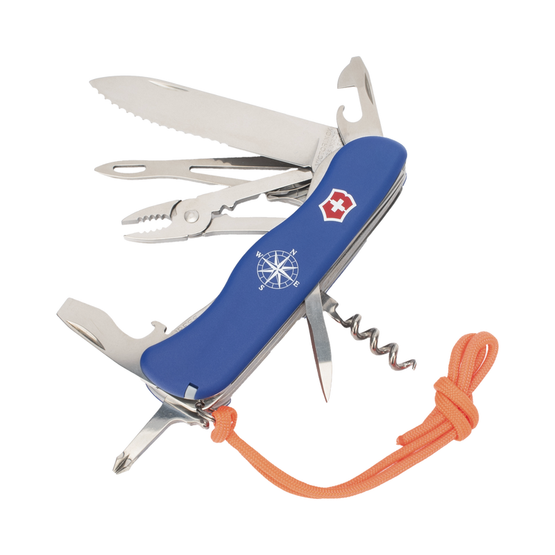 85932W Navaja Victorinox Multiherramienta SwissTool con 18 Funciones. Azúl
