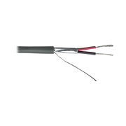 Cable 2 x 18 AWG / Blindado / 305 Metros / Riser / UL / Color Gris / Hecho en México - Toer