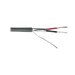 Cable 2 x 18 AWG / Blindado / 305 Metros / Riser / UL / Color Gris / Hecho en México - Toer