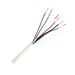 Bobina de Cable de 152 Metros de 6 x 20 AWG / BLINDADO / Color BLANCO / Aplicaciones en Control de Acceso, Audio e Instrumentación - Toer