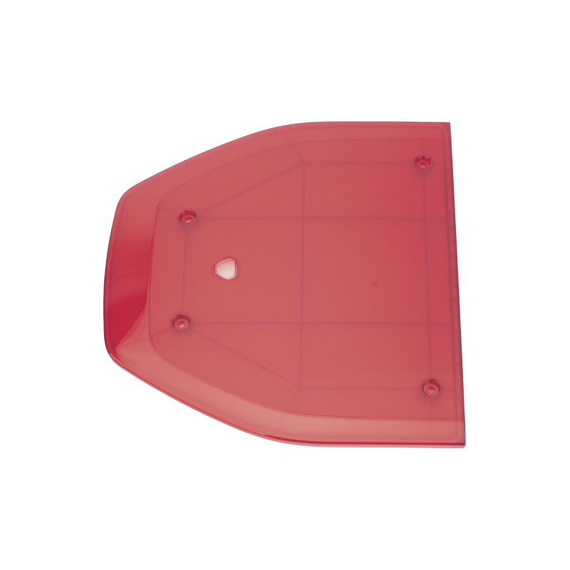 Domo lateral de reemplazo para barra de luces SP216 de la Marca SignalPro, Color Rojo