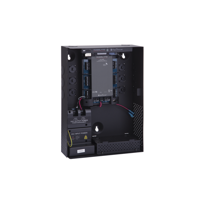 Controlador de Acceso para 2 Lectoras / 30,000 Tarjetas / 20,000 Eventos / Incluye Gabinete y Fuente de Alimentación / Nueva Generación!