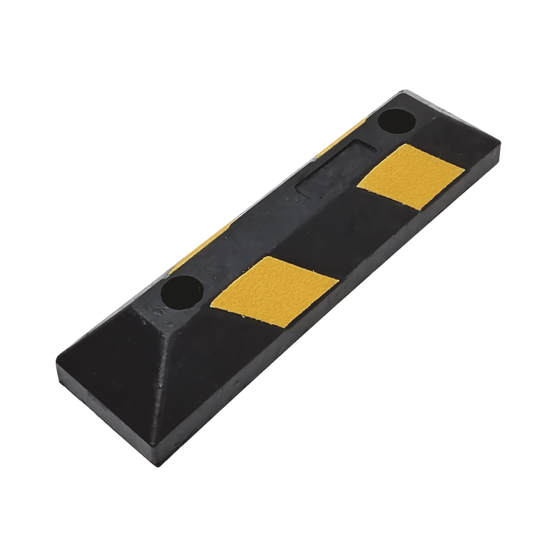 AC-55TV Tope Vehicular P / Estacionamiento / 55cm / Color Negro-Amarillo.