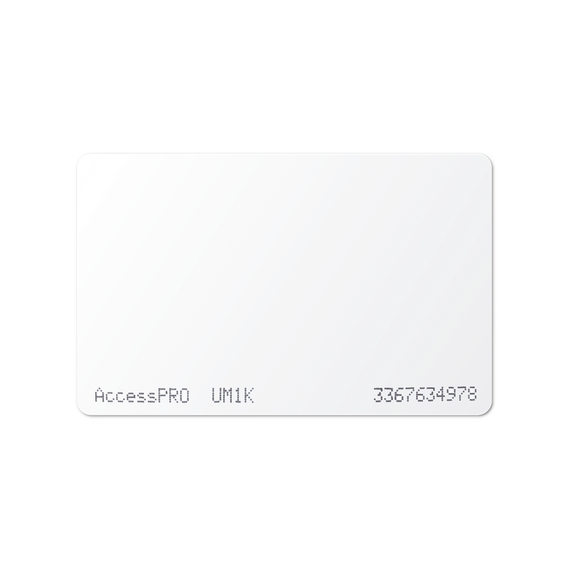 ACCESS-DUAL-UM Tarjeta Tecnología Dual: RFID (UHF) 900MHz/MIFARE; 13.56MHz Para Oficinas y Estacionamientos