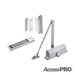 Kit para control de acceso incluye Chapa magnética de 600Lbs / Montajes L y Z / Cierra puerta para 45-65Kg. - Toer