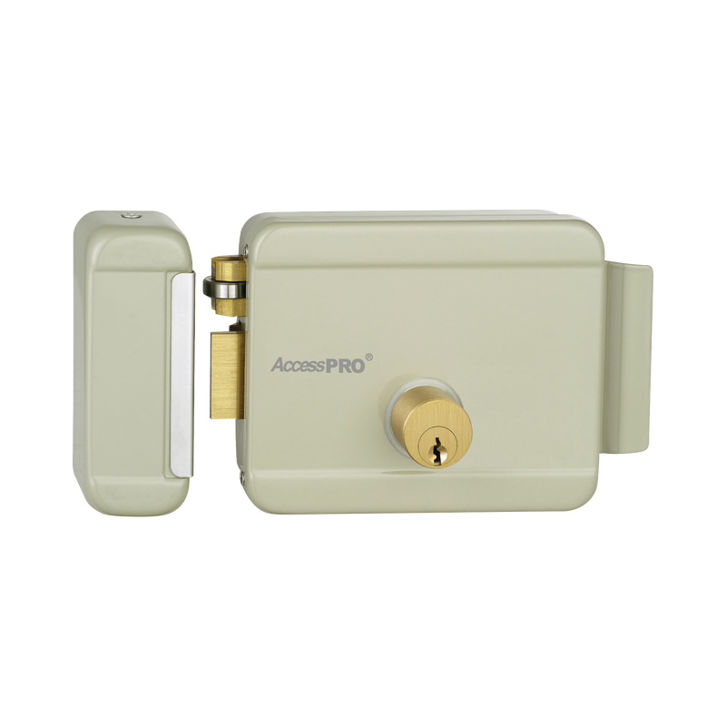 ACCESSRIML Cerradura Eléctrica / Incluye Llave  / Exterior / Izquierda
