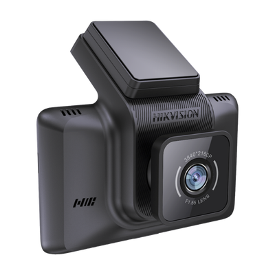Cámara de Tablero / Cámara Frontal de 4 Megapixel (2K) y Trasera de 2 Megapixel (1080p) / Entrada de alarma para cambio a cámara de reversa / H.265 /  Pantalla Táctil 3" / WiFi / G-Sensor / Micrófono y Bocina Integr - Toer