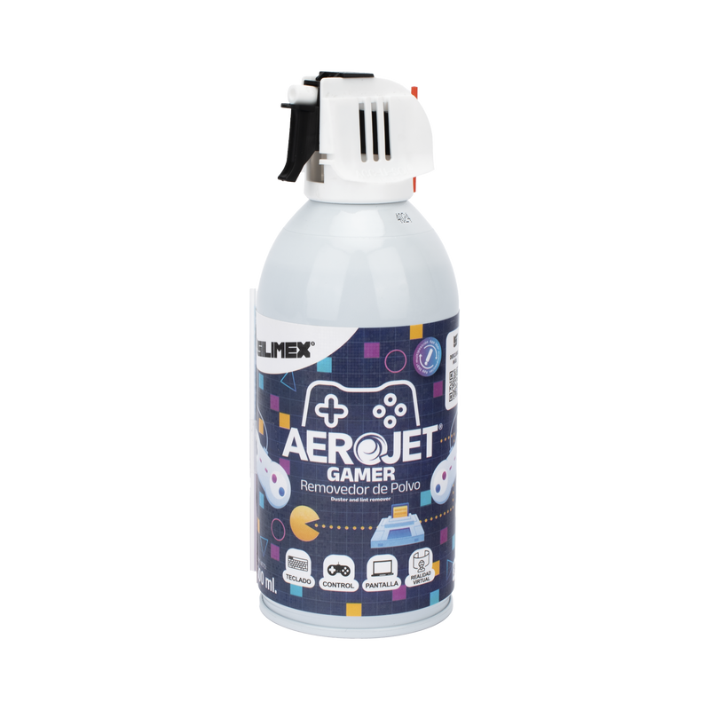 AEROJET-GAMER Aerojet Gamer: El Removedor de Polvo 360º para Electrónicos que Facilita la Limpieza de Difícil Acceso