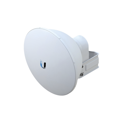 Antena Direccional airFiber X, ideal para enlaces Punto a Punto (PtP), frecuencia 5 GHz (5.1 - 5.9 GHz) de 23 dBi slant 45 - Toer