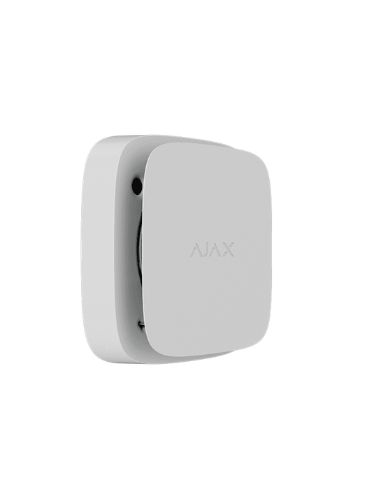 AJAX FireProtect 2 RB (Heat/Smoke/CO) - Detector inalámbrico de incendio con sensores de Calor, Humo y Monóxido de Carbono (CO). Color Blanco