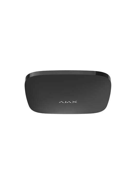 AJAX Hub2PlusB - Panel de alarma conexión Ethernet / WiFi / LTE color Negro / APP "AJAX PRO" iOS y Android / hasta 200 dispositivos / Hasta 100 cámaras / Hasta 200 Usuarios / 2 SIM / Hasta 14h de duración de la batería (28280.40.BL3)