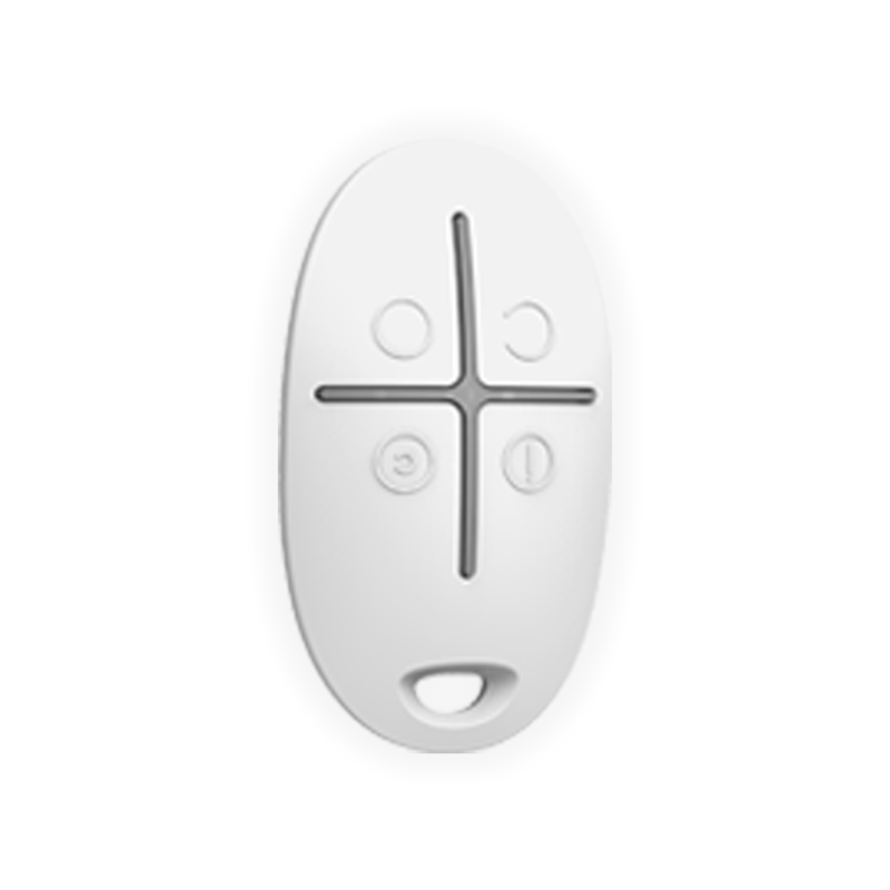 AJAX KIT RESIDENCIAL LIGHT - Panel de alarma Hub2Plus conexión Ethernet / WiFi / LTE, APP “AJAX PRO” iOS y Android , 1 sensor de movimiento, 1 detector para puerta o ventana, 1 control remoto y una sirena interior inalámbrica color Blanco