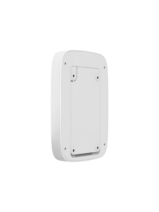AJAX KeypadW - Teclado táctil inalámbrico con soporte de pared. Color Blanco