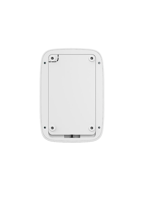 AJAX KeypadW - Teclado táctil inalámbrico con soporte de pared. Color Blanco