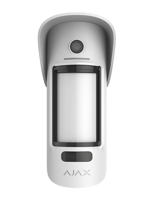 AJAX MotionCam Outdoor - Detector de movimiento para exteriores inalámbrico con cámara para verificar alarmas