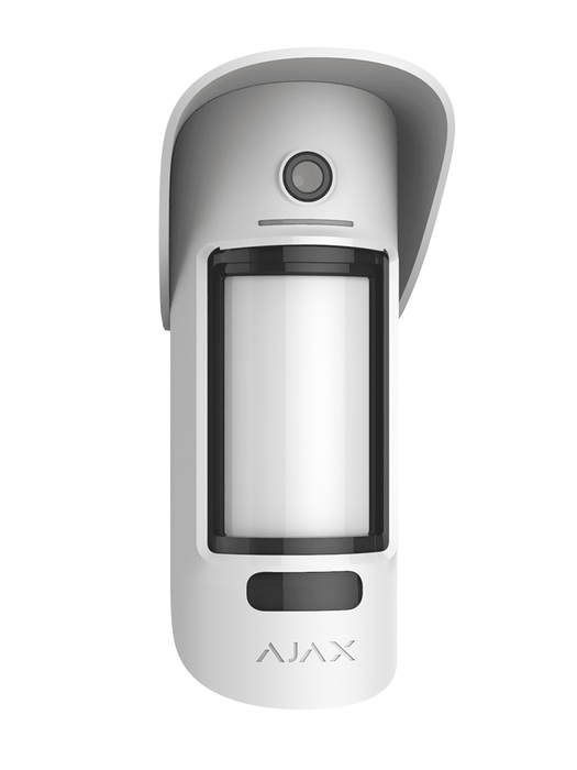 AJAX MotionCam Outdoor - Detector de movimiento para exteriores inalámbrico con cámara para verificar alarmas