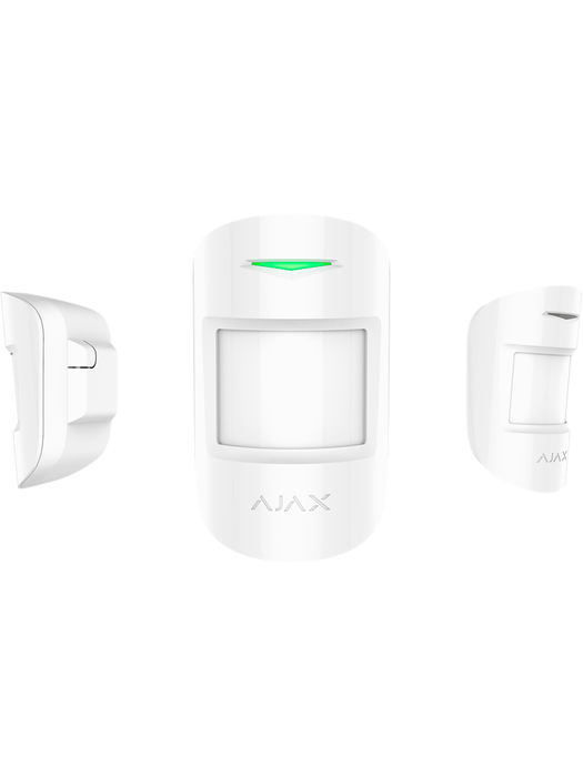 AJAX KIT RESIDENCIAL PLUS EXT- 1 Hub2Plus conexión Ethernet/WiFi/LTE color Blanco/APP “AJAX PRO” iOS y Android, 1 sensor de movimiento, 2 detectores para puerta o ventana, 1 control remoto y 1 sirena EXTERIOR inalámbrica