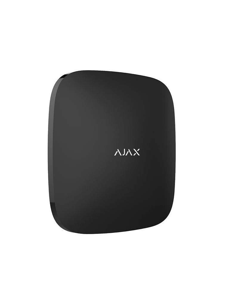 AJAX KIT RESIDENCIAL B- Panel de alarma Hub2Plus conexión Ethernet / WiFi / LTE, APP “AJAX PRO” iOS y Android , 1 sensor de movimiento, 2 detectores para puerta o ventana, 1 control remoto y una sirena interior inalámbrica Color Negro.